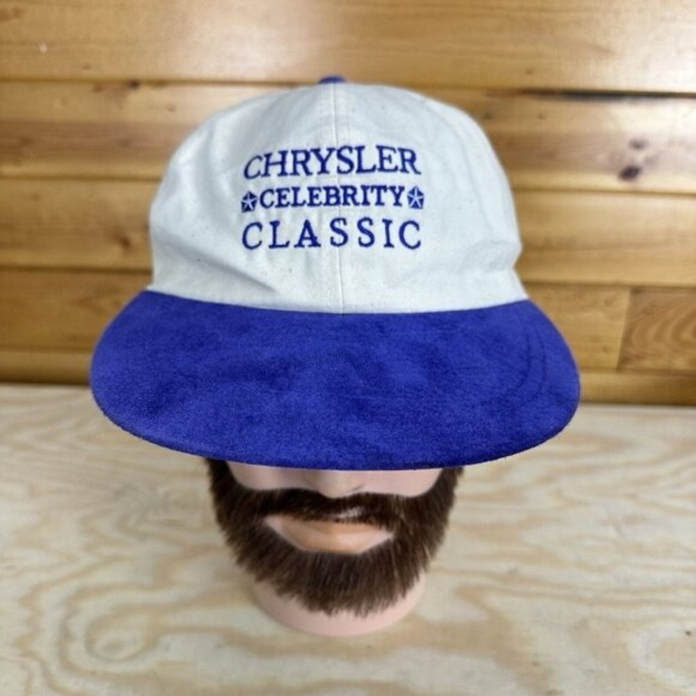 Vintage Hat Chrysler Celebrity Classic Golf Embroidered Purple